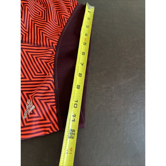 Adidas Techfit Climalite Mens Compression Tights Medium Geometric Red & Black - Picture 7 of 7